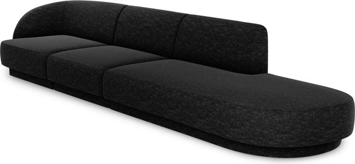 Image du produit Micadoni Canapé Droit, "Miley", 4 Places, 323x90x70Fabriqué en Europe (2 places, 3 places, 4 places)