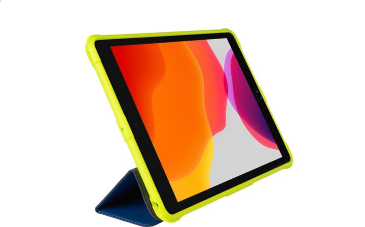 Immagine prodotto Gecko Covers Custodia per tablet per Apple iPad (2019/2020) Super Hero Tablet Blu Verde (IPad 10.2 (2019/2020/2021))