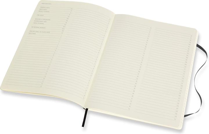 Actual product image Moleskine Notebook (19 x 25 cm, Lined, Soft cover)