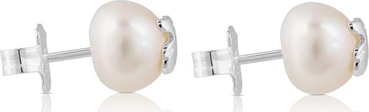 Produktbild Tous Earrings made of real pearls with bear 411143500 (Sterling Silber)