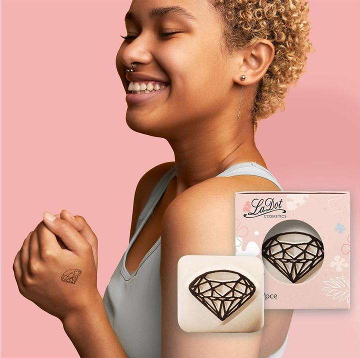 Immagine prodotto Ladot Timbro del tatuaggio Diamante piccolo