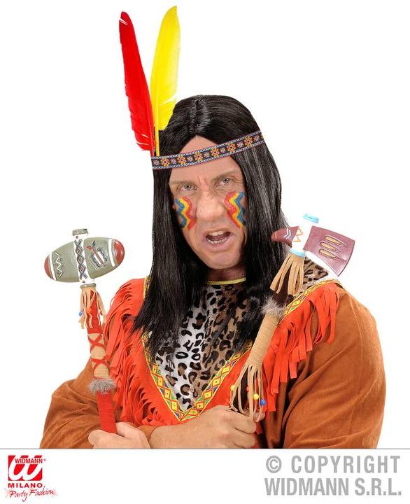 Actual product image Widmann Indian feather ornament