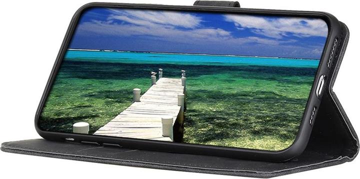 Actual product image Cover-Discount Xiaomi Redmi Note 11 / 11S - leather case cover black (Xiaomi Redmi Note 11)