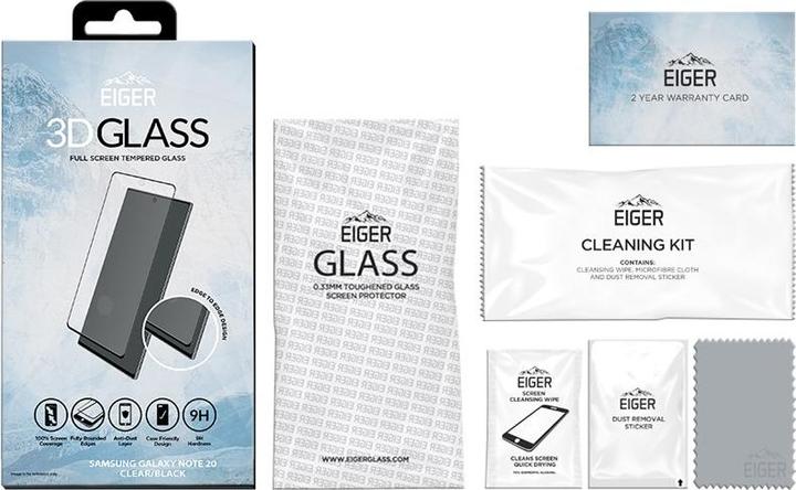 Image du produit Eiger Mountain Glass Clear Edge (1 pièce(s), Samsung Galaxy Note 20)