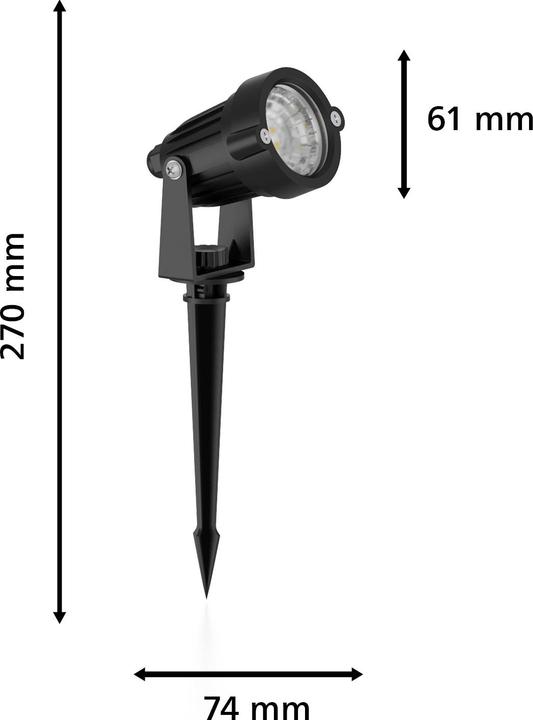Actual product image Philips Caper Spots (180 lm, IP44)