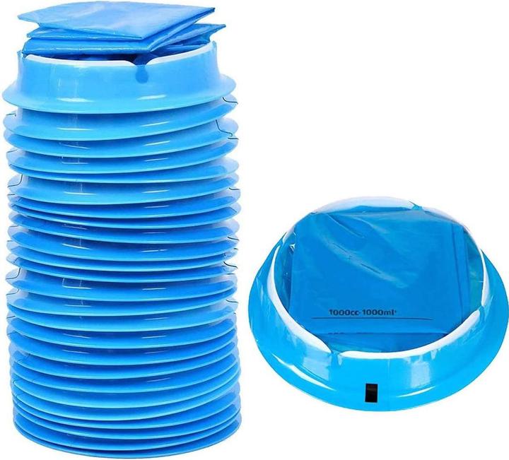 Image du produit JTI 10x Sachet de vomi contre le mal des transports - 1000 ml (Produits d'hygiène)
