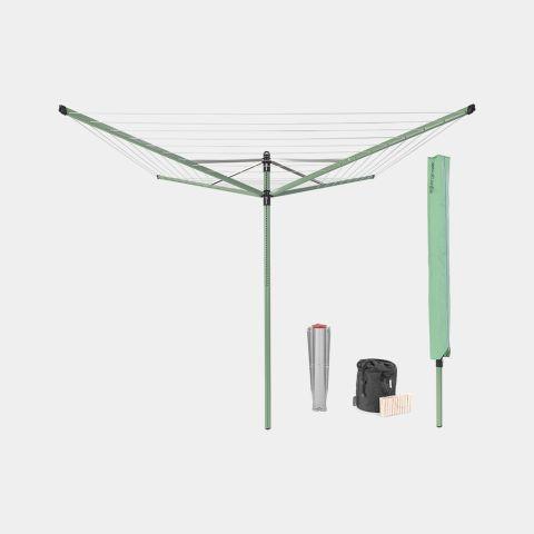 Actual product image Brabantia Lift-O-Matic 50 M - 45 mm tube with metal floor anchor (50 m)