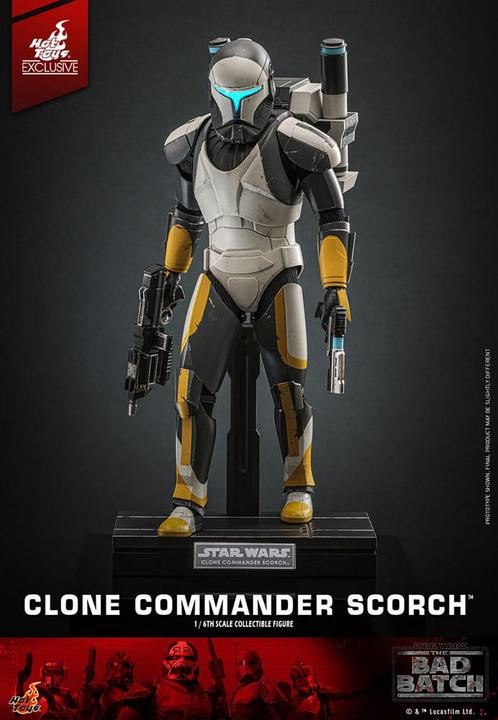 Image du produit Hot Toys Star Wars - The Bad Batch Clone Commando Scorch Exclusive Actionfigur