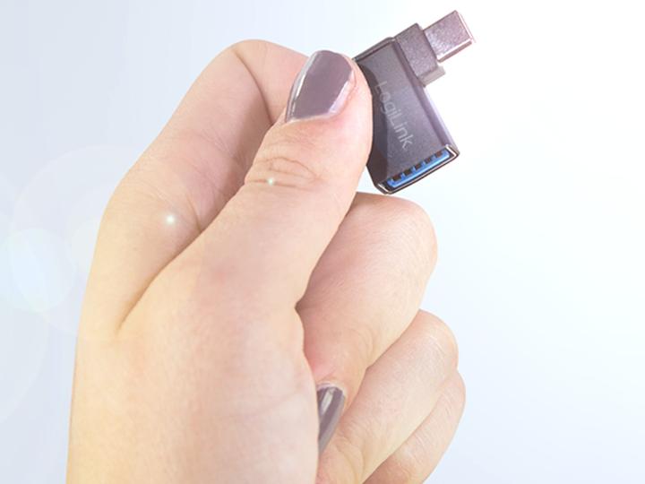 Image du produit LogiLink USB-C vers (USB-C, USB 3.0, 2.20 cm)