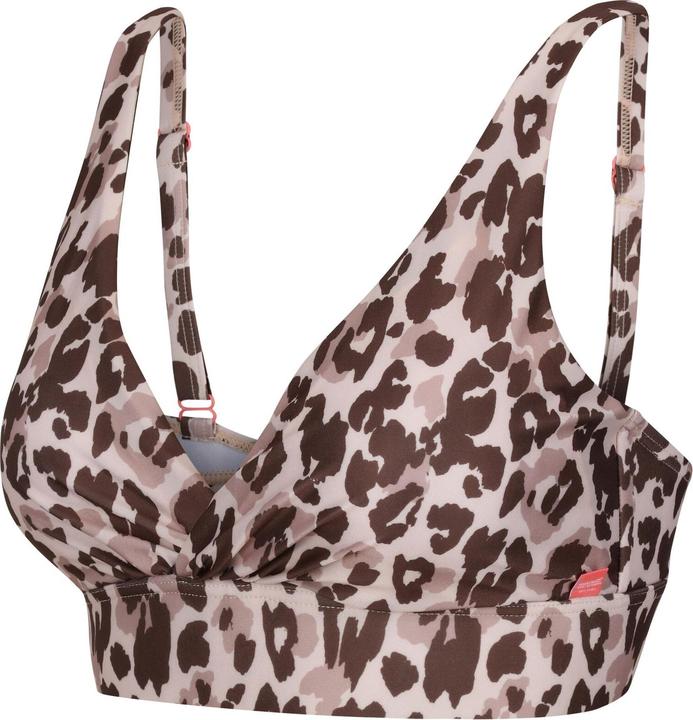 Actual product image Regatta Womens/Ladies Paloma Leopard Print Bikini Top (46 D)