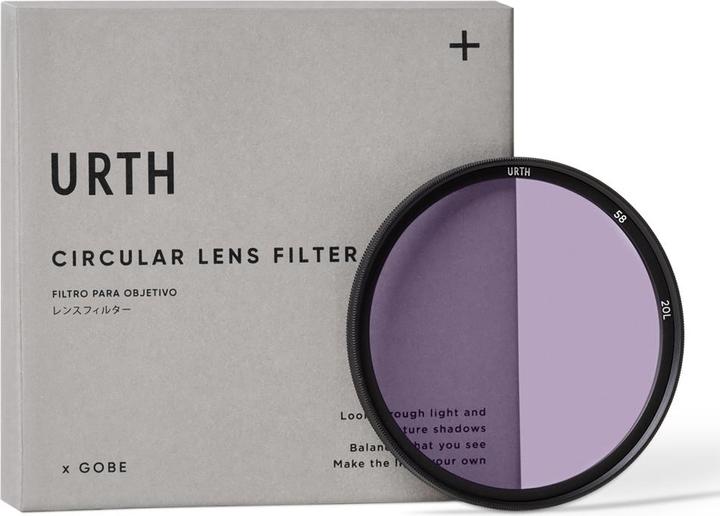 Image du produit Urth 58mm Filtre neutre pour objectif de nuit (Plus+) (Filtre de veilleuse, 58 mm)