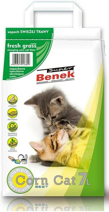 Actual product image Super Benek Corn cat (Clumping, Non-dusting, 9.90 kg)