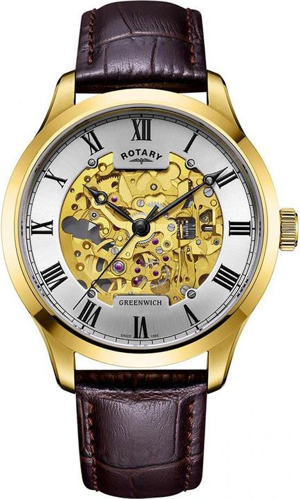 Produktbild Rotary GS02941/03 Greenwich Automatik 42mm 5ATM (Analoguhr, 42 mm)