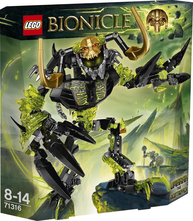 Actual product image LEGO Bionicle Umarak the bringer of doom (71316)