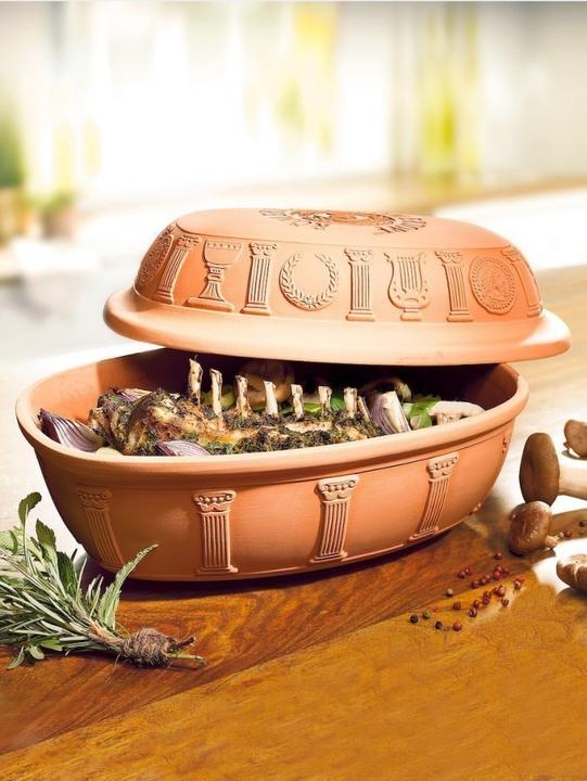 Actual product image Römertopf Jubi.roaster 34cm (34 cm, Roman pot, Ceramic)
