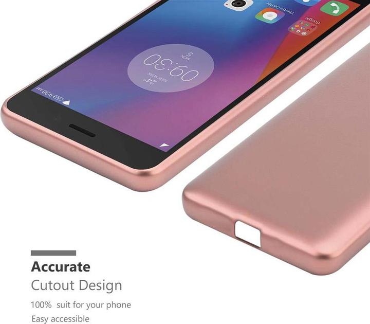 Productafbeelding Cadorabo TPU matte metalen hoes (lg K6, Lenovo K6 Power)