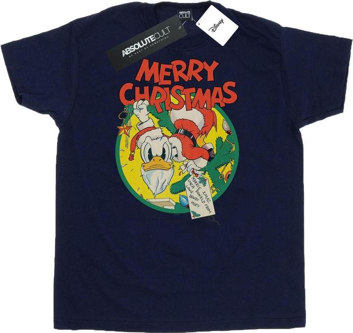 Produktbild Disney Donald Duck Merry Christmas TShirt (3XL)