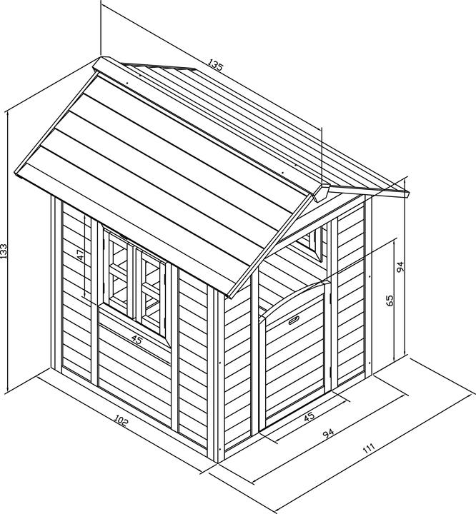 Actual product image Axi Lodge