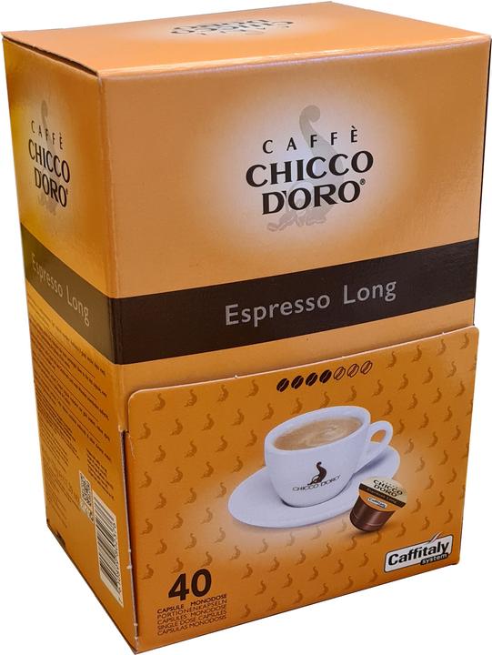 Produktbild Chicco D'oro Kaffeekapseln Espresso Long (40 x Port.)
