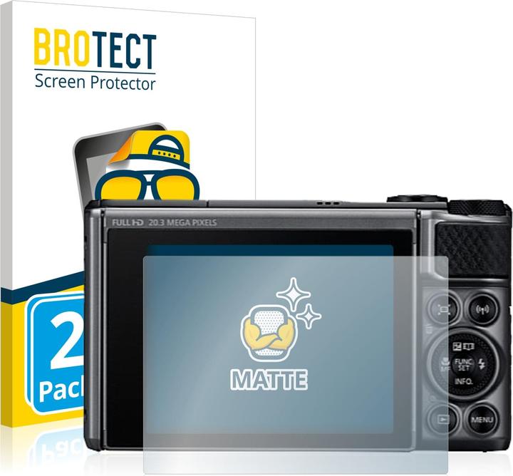 Produktbild BROTECT Entspiegelungs-Schutzfolie Displayschutz Matt (Displayschutz, PowerShot SX730 HS)