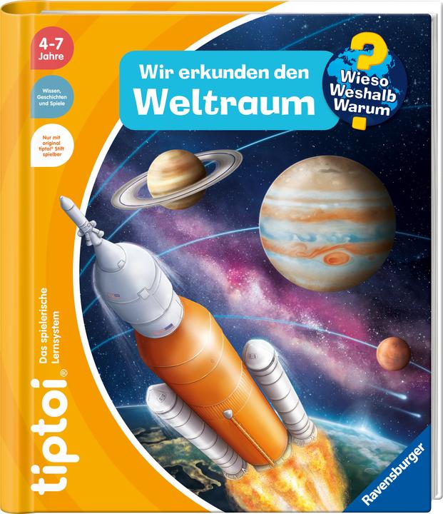 Produktbild Ravensburger Wieso? Weshalb? Warum? Wir erkunden den Weltraum (Deutsch, Heike, Tober, 2024)
