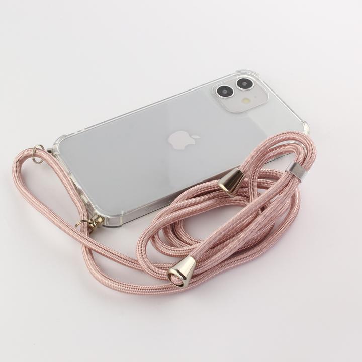 Image du produit PhoneLook Coque Gel transparent avec lacet or (Apple iPhone 12)