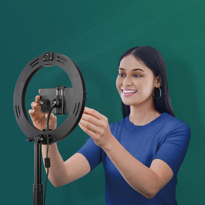 Image du produit Hama SpotLight FoldUp RGB 102 (éclairage annulaire)