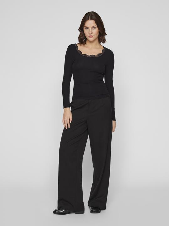Actual product image Vila Round neck top with long sleeves (M)