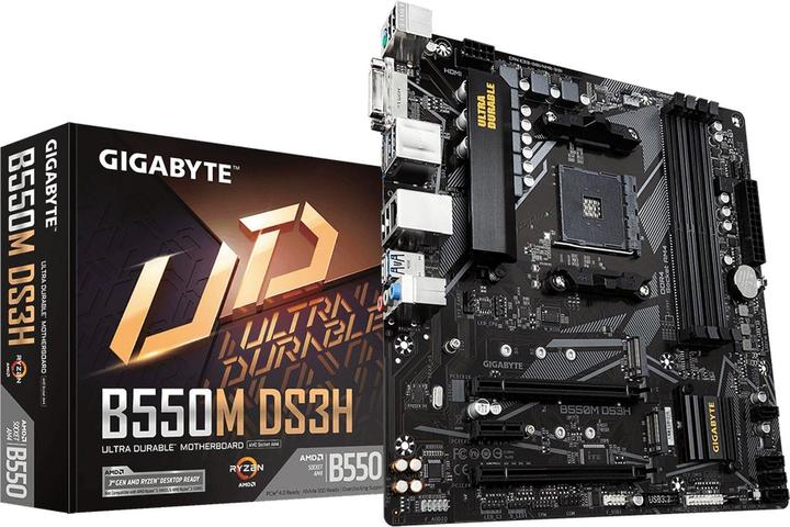 Gigabyte B550M DS3H (AM4, AMD B550, mATX)