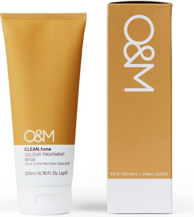 Actual product image O&M Original Mineral CLEAN.tone Colour Treatment Beige (200 ml)