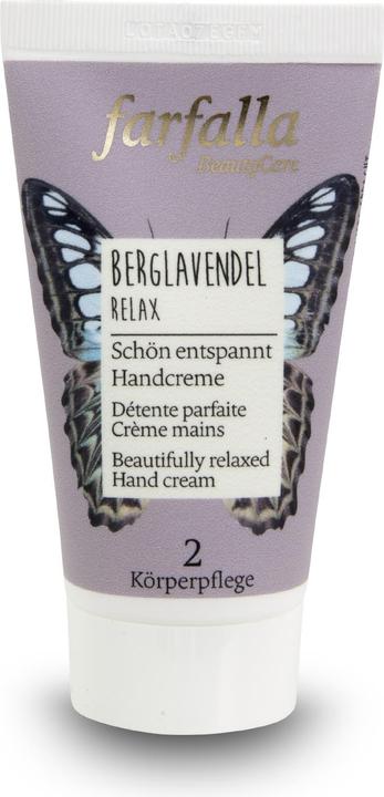 Produktbild Farfalla BERGLAVENDEL Handcreme Relax - Schön entspannt (50 ml)