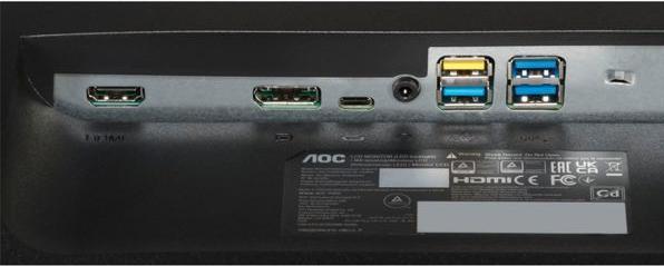 Produktbild AOC CU34V5CW/BK (3440 x 1440 Pixel, 34")