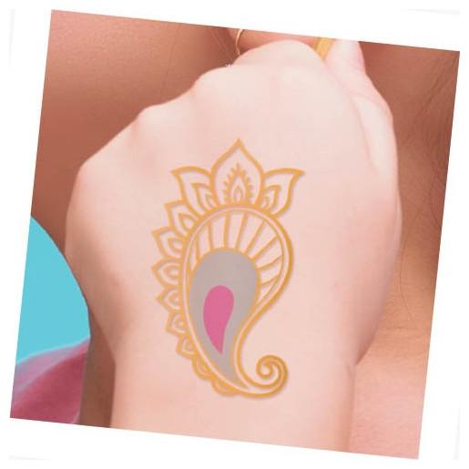 Produktbild Buki France TA002 Fun Be Teens Set of 75 Washable Tattoos - Collection I for Ages 8+