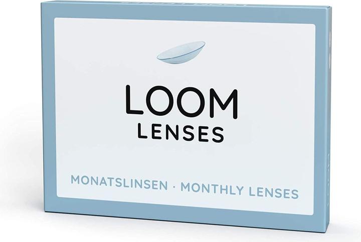Produktbild LOOM Lenses LOOM Monatslinsen - 3 Stück - weich | BC 8.6 | DIA 14.2 (3 Stück, Monatslinse)