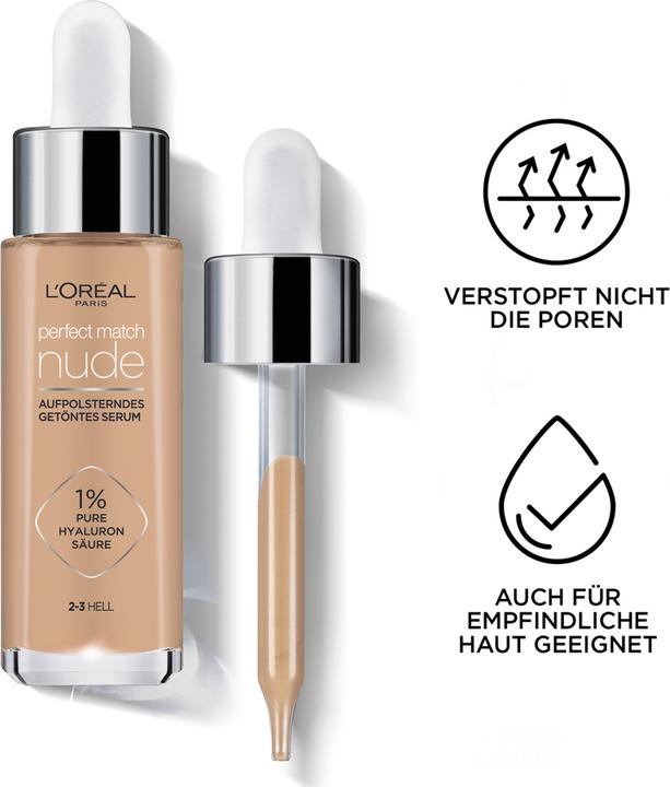 Image du produit L'Oréal Paris Sérum teinté Perfect Match (sombre-très sombre)