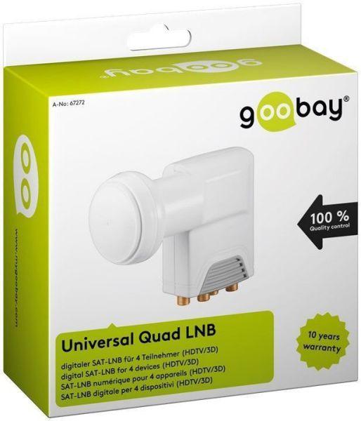 Immagine prodotto Goobay Quadro universale (Quad LNB, 40mm)