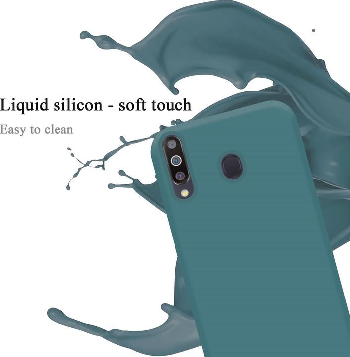 Image du produit Cadorabo TPU Liquid Silicone Case Cover (Samsung Galaxy A40s, Samsung Galaxy M30)