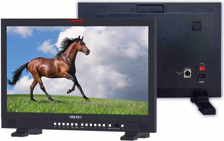 Actual product image Feelworld SEETEC 12G238F 23.8 INCH 4K 8K BROADCAST PRODUCTION HDR MONITOR 4X 12G SDI IN OUT 2X HDMI 3840X2160 (23.80", 4K)
