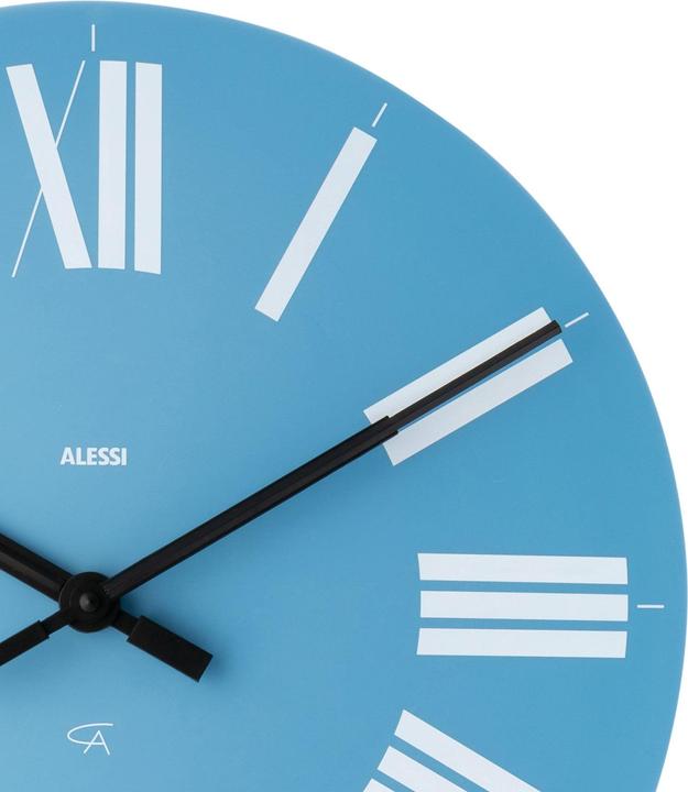 Actual product image Alessi Wall clock FIRENZE black (36 cm)