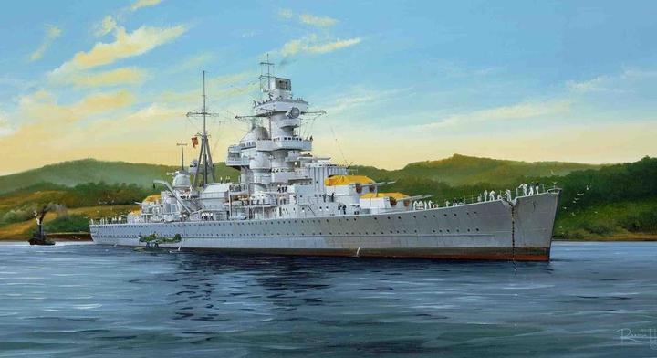 Image du produit Trumpeter Croiseur allemand Amiral Hipper 1941