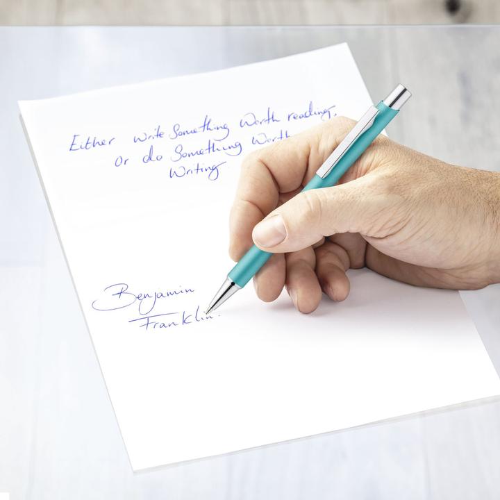 Actual product image Staedtler retractable biros elance 421 45, turquoise (Turquoise, 1 x)