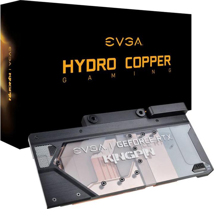 Actual product image EVGA K|NGP|N Hydro Copper GeForce RTX 2080 Ti Water Cooler