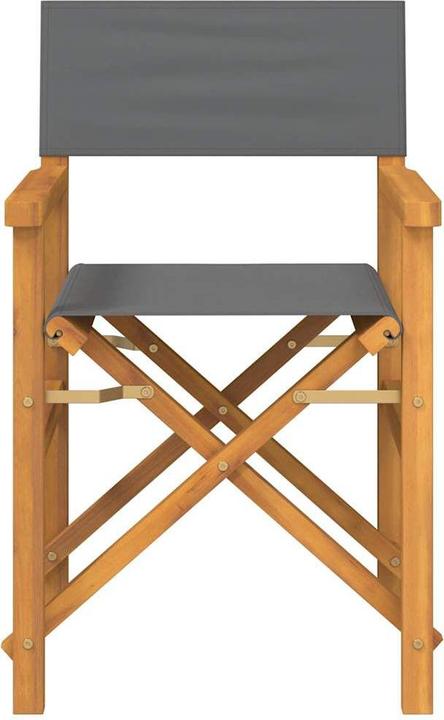 Immagine prodotto VidaXL Sedie da regista 2 pezzi. Teak pieghevole