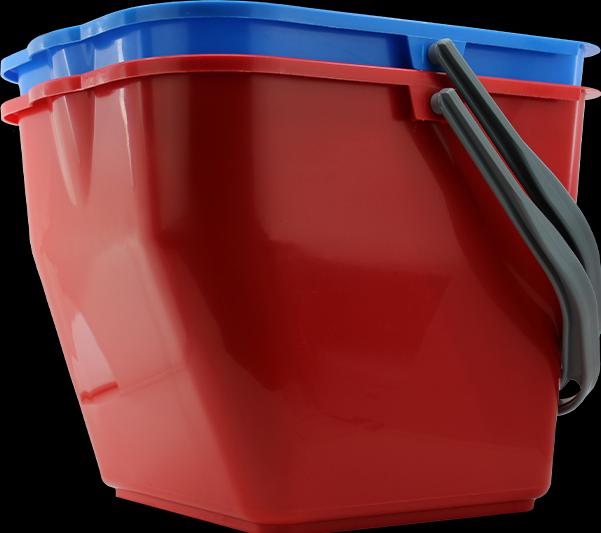 Immagine prodotto Benke Secchio di plastica da 17 e 25 litri - 17 litri, blu (1 pz.)