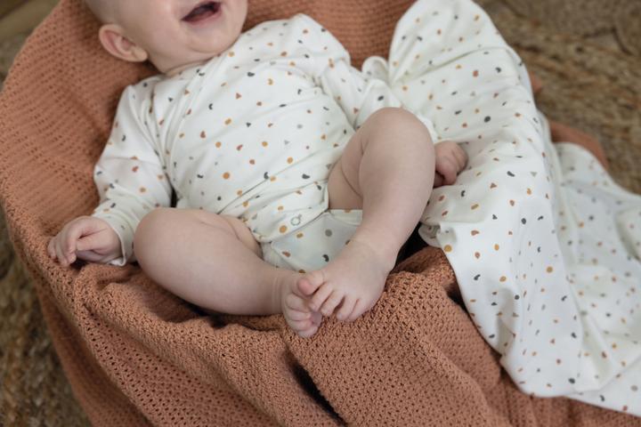 Actual product image Zewi Bamboo long sleeve wrap bodysuit (80)