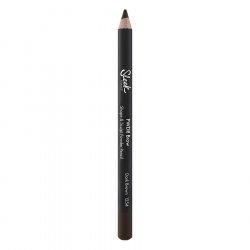 Sleek MakeUP PWDER BROW shape & sculpt pencil #Dark Brown (Dark Brown)