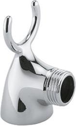 Actual product image Kludi GmbH & Co KG Tap attachment STANDARD 3/4 x1/2, with fork hook chrome-plated