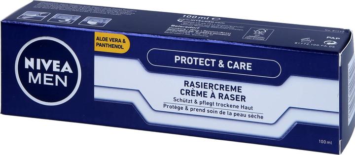 Actual product image Nivea Men Protect & Care (100 ml, Shaving cream)