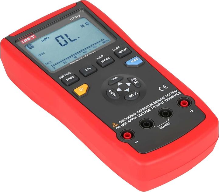 Actual product image Uni-T LCR measuring device UT612, USB