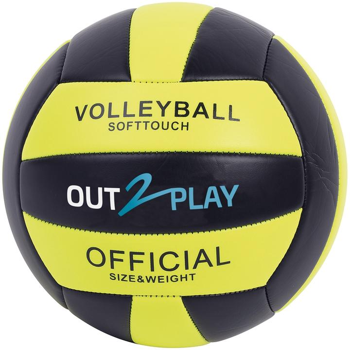 WDK Black Stitched Volleyball 260g T5 Inflated - Out2play